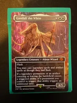 Gandalf the White (Borderless) Universes Beyond: the Lord of the Rings: Tales of - Image 1