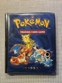 Vintage Pokemon Card Binder - Base Set Binder Used - Image 1