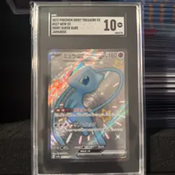 2023 POKEMON JAPANESE SV4A-SHINY TREASURE EX SSR #327 MEW EX SGC 10 - Image 1