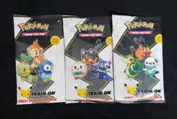 Pokemon TCG First Partner Pack Lot Of 3 - Sinnoh/Unova/Alola 820650809620 - Image 1