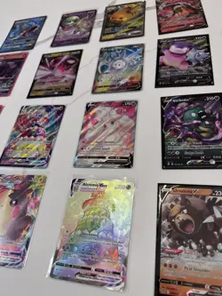 Pokemon Card Lot 50 OFFICIAL TCG Cards w/ ULTRA RARE(V, VMAX, GX), Rainbow, Gold - Image 3