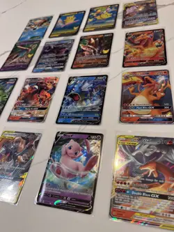 Pokemon Card Lot 50 OFFICIAL TCG Cards w/ ULTRA RARE(V, VMAX, GX), Rainbow, Gold - Image 4