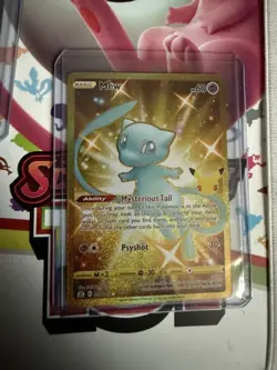 Pokemon Mew Celebrations Holo Rare 25/25 25th Anniversary Near Mint - Image 1