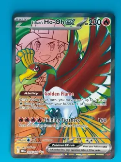 Pokemon - Ethan's Ho-Oh ex 209/182 [Destined Rivals Set] *Near Mint - NM* - Image 1