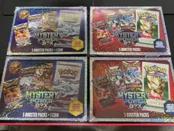 Pokemon TCG Mega Mystery Box Lot 4 Boxes - Image 2