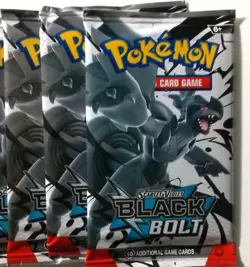 36 Packages Pokemon Scarlet And Violet Black Bolt Factory Sealed. - Image 2