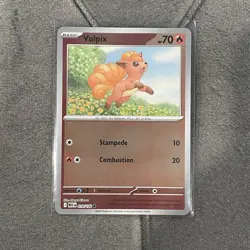 Pokemon TCG Mega Evolution Vulpix 019/132 Reverse Holo Common Pack Fresh - NM - Image 1