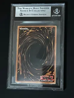 YuGiOh! Pot of Greed DB1-EN134 SR 2004 Dark Beginning 1 Unlimited, Beckett M 9. - Image 2