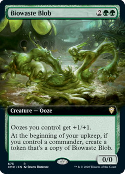 Biowaste Blob (Extended Art) FOIL Commander Legends NM CARD ABUGames - Image 1