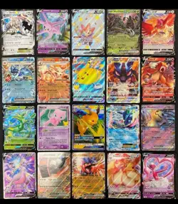 Pokemon Card Bulk lot 500 HOLO REVERSE HOLO ONLY + 5 ULTRA RARE EX-FA FREE SHIP - Image 1