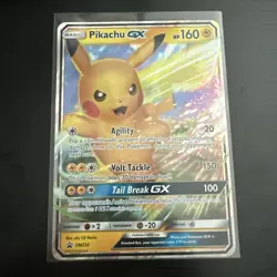 Oversized Pikachu GX SM232 Promo JUMBO Pokemon Card NM - Image 1