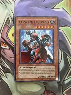 ANPR-EN035 XX-Saber Faultroll Super Rare Unlim Edition NM Yugioh Card - Image 1