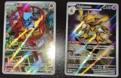 Riolu And Alakazam Mega Evolution ETB Pokemon Card Promo Cards 009 And 010 - Image 2