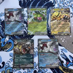Destined Rivals Ex 5 Card Bundle Pokemon TCG - Image 1