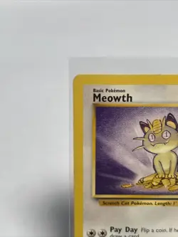 MEOWTH - Jungle Set - 56/64 - Common - Pokemon Card - Unlimited - NM - Image 3