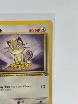 MEOWTH - Jungle Set - 56/64 - Common - Pokemon Card - Unlimited - NM - Image 4