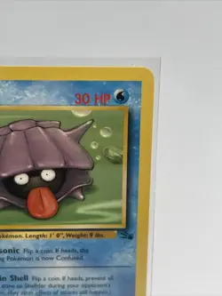 Pokemon WOTC Shellder 54/62 Fossil Set UNLIMITED Common NM Card - Image 4