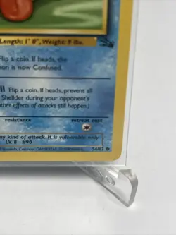 Pokemon WOTC Shellder 54/62 Fossil Set UNLIMITED Common NM Card - Image 5