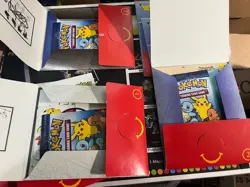 Lot of 7 Pokemon 25th Anniversary McDonalds Promo Cards All Card Packs Sealed - Image 2
