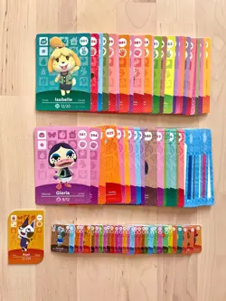 Animal Crossing Lot of 80 Amiibo Cards Series 1 2 3 4 5 Sanrio SEE DESCRIPTION - Image 2