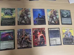 lot of 120 rare and bordless final fantasy mtg cards - Image 1