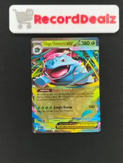 Pokemon Card | Mega Venusaur ex 003/132 | ME01: Mega Evolution Base Set - Image 1
