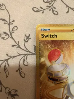 Pokemon Card Switch 206/165 Scarlet &Violet 151 Gold Secret Rare Holo - Image 2