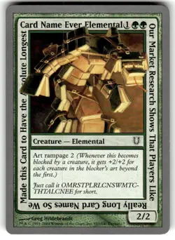 MTG Unhinged Our Market Research Shows That Players Like Really Long Card Names - Image 1