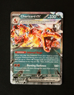 Pokemon Card TCG - Charizard EX 125/197 - Obsidian Flames - Double Rare - NM ⭐ - Image 1