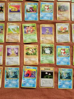 Vintage Japanese Pokemon Card Lot GREAT CONDITION - Image 3