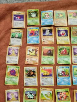 Vintage Japanese Pokemon Card Lot GREAT CONDITION - Image 5