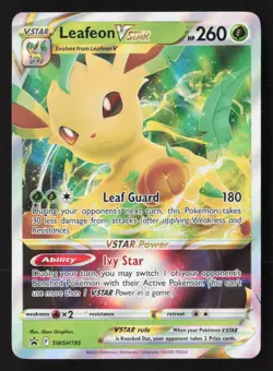 Leafeon VSTAR - Promo SWSH: Sword & Shield Promo Cards SWSH195 NM - Image 1