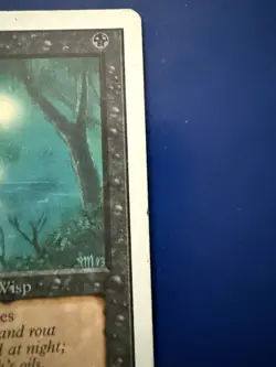 Magic the Gathering Will-O-The-Wisp Unlimited Edition Card - Image 2