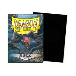 Dragon Shield Matte Black Sleeves 100ct Standard Size AT-11002 Sealed - Image 1