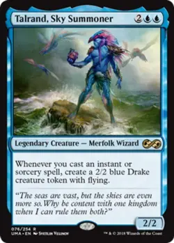 MTG Talrand, Sky Summoner - Foil, Ultimate Masters, Lightly Played, English - Image 1