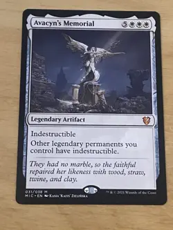 Avacyn's Memorial [Innistrad: Midnight Hunt Commander] Near Mint - Image 1