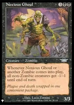 RUSH ENGLISH Goule Deletere - Noxious Ghoul MTG Magic MB1 - Image 1