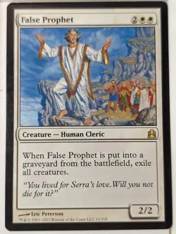 False Prophet : Commander 2011 - Magic the Gathering MTG Nice! - Image 1