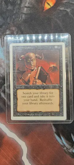 Demonic Tutor (Revised) - LP - MtG - Image 3