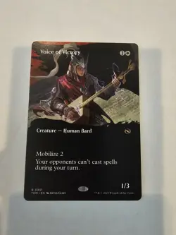 Voice of Victory (Borderless) Tarkir: Dragonstorm Regular - Image 1