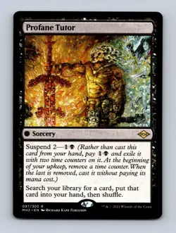 Profane Tutor Modern Horizons 2 Non-Foil MTG NM - Image 1