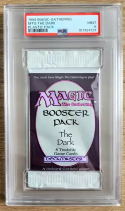MTG - The Dark - Sealed Booster Pack - PSA 9. More MTG In My Store. - Image 1