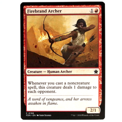x4 Firebrand Archer Foundations Common Playset MTG M/NM Red Creature Human FDN - Image 1