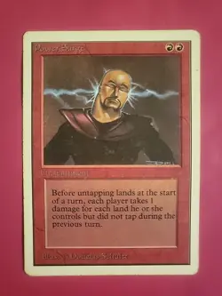 MTG 21F - MP POWER SURGE - UNLIMITED #168 - MAGIC THE GATHERING - Image 1