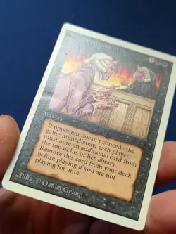 Demonic Attorney Magic The Gathering Unlimited *Ring Ding - Image 3