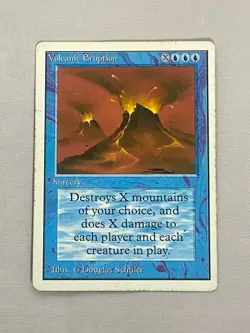 MTG Volcanic Eruption Unlimited Magic the Gathering - Image 1
