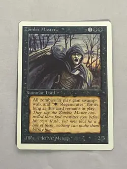 MTG Zombie Master Unlimited Magic the Gathering - Image 1