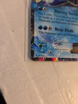 Pokemon Ash-Greninja EX XY133 Holo Black Star Promo TCG Trading Card LP-NM - Image 4
