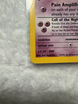 Pokemon TCG Sabrina's Gengar Gym Challenge Holo 1st Edition 14/132 NM - Image 4