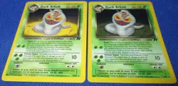 Pokemon - Dark Arbok - Foil 2/82 and Non-Foil Trading Playing Card Lot - Image 1